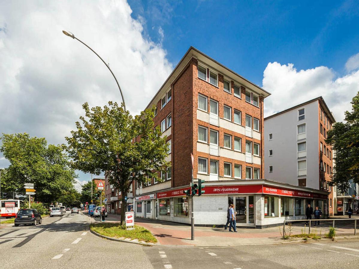 Aparthotel Boardinghouse Mundsburg Hamburg Exterior foto