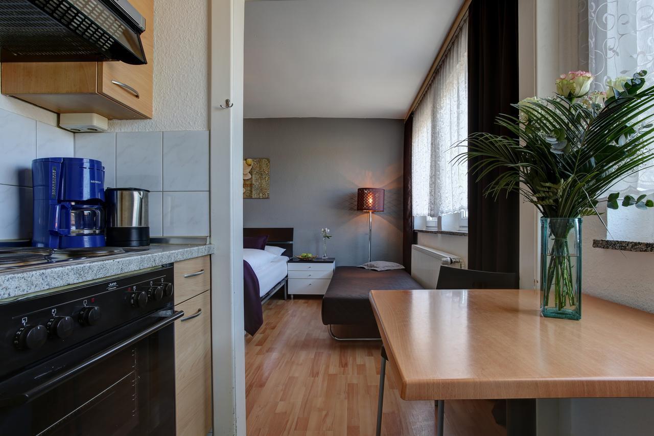 Aparthotel Boardinghouse Mundsburg Hamburg Exterior foto